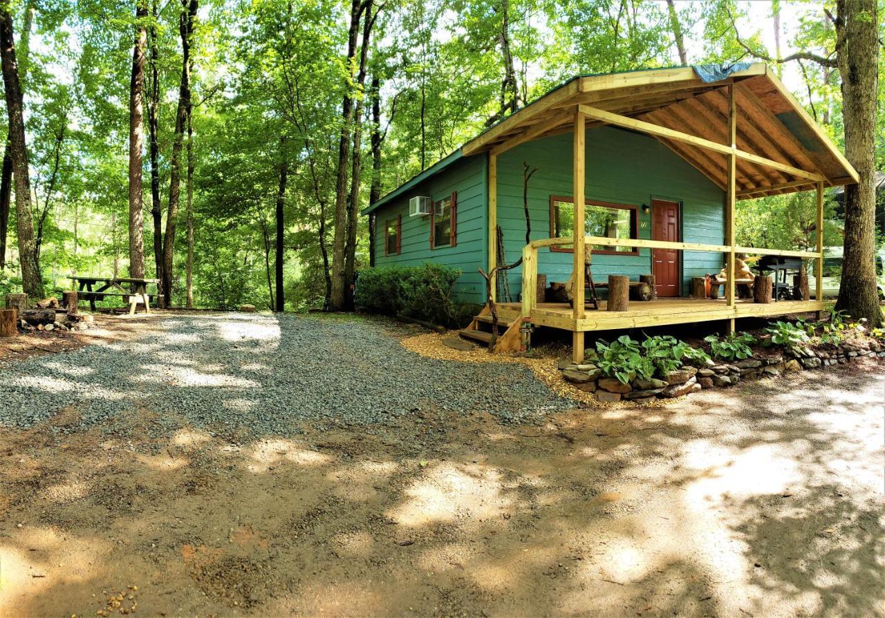 Mountain Laurel Cottage At Hearthstone Cabins And Camping - Pet Friendly هيلين المظهر الخارجي الصورة